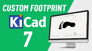 #14 How To Create Custom Footprints in KiCad 7.0 With KLC | #PCBCupid