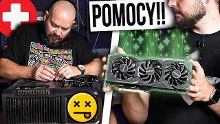 NA RATUNEK KARCIE GRAFICZNEJ! 💀Naprawiamy PC od widza! #3