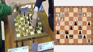 Georg Meier vs Magnus Carlsen World Blitz Chess Championship 2014 Round 12