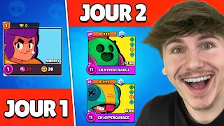 J’AI JOUÉ SANS ARGENT À BRAWL STARS !! (Nouveau Compte)