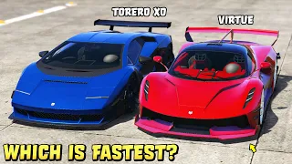 GTA ONLINE - OCELOT VIRTUE vs TORERO XO - Which is Fastest?