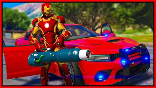 GTA 5 Roleplay - IRON MAN TROLLS COPS | RedlineRP