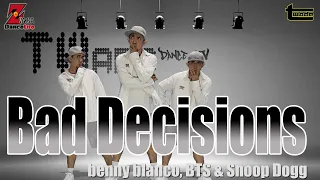 Bad Decisions - benny blanco,BTS & Snoop Dogg | Zumba | Dance workout | dance fitness | Coach tOLits