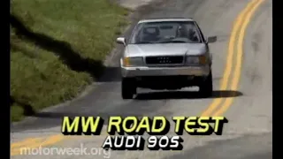 1993 Audi 90 S - MotorWeek