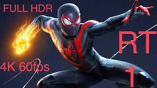 Marvel's Spider-Man: Miles Morales FULL GAME Gameplay Part 1 FULL HD 4K 60fps Ray Tracing