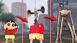 GTA 5: Shinchan Becomes Siren Head