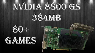 Старушка за 300р из 2008 года! Nvidia Geforce 8800 GS 384mb. Удивила, так удивила!