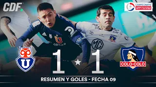 Universidad de Chile 1 - 1 Colo Colo | Campeonato PlanVital 2020 - FECHA 9