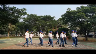 若月亮沒來 Rou Yue Liang Mei Lai Remix Line Dance/ Beginner/ Choreo : Heru Tian /21 Mei 2024