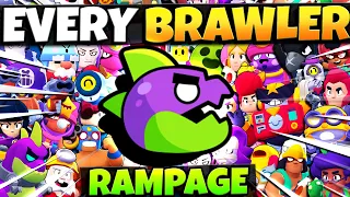 Playing ALL 38 BRAWLERS in NEW Mode Rampage! Can We Win EVERY Time?!