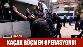 Kaçak göçmen operasyonu!