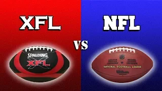 XFL vs. NFL