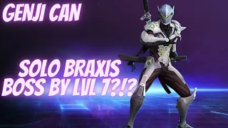 Apparently You Can Solo Braxis Boss By Level 7 On Genji!