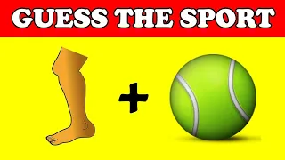 Guess sport From emoji | sports puzzle | Sports quiz