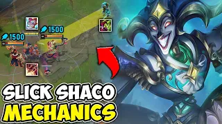 DON'T BLINK OR PINK WARD WILL OUTPLAY YOU!! (500 IQ SHACO MECHANICS)