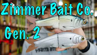 Brand New 8" Glide Baits From Zimmer Bait Co.