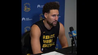 Klay Thompson was asked if the Kings-Warriors matchup feels like a rivalry