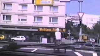 Autofahrt durch Pforzheim 1986 Teil1