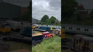 Kidderminster Severn Valley Diesel Depot | Class 20189 & GBRF 50007 #trains