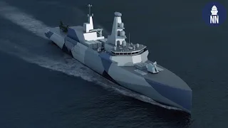 SH Defence "Cube" System aboard BAE Systems' Adaptable Strike Frigate