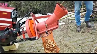 Шнековый Веткорез! Чёёё опять?😄👍)))) wood shredder back in action!