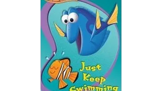 Disney Pixar Finding Nemo Just keep Swimming Read a Aloud Along Story Book for Children Kids