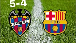Levante vs Barcelona 5-4 All Goal & Highlights (14/05/2018)