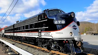 Reading Blue Mountain & Northern Railroad F-Unit / RDC Excursion Train