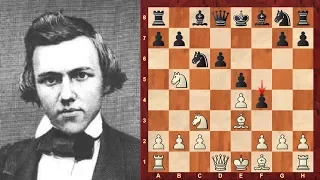 Paul Morphy vs Adolf Anderssen: Anderssen - Morphy (1858)  ·  Sicilian Defense: Paulsen