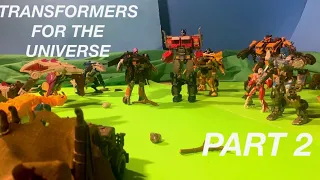 Transformers: For the Universe | Part 2: Jungle Trip | Stop Motion Series