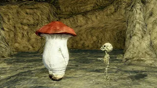 Baby Mushroom VS Baby Skeletons