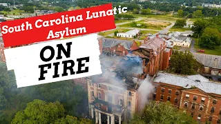 SHOCKING NEWS: South Carolina lunatic asylum on FIRE!!. 😢😢