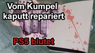 PlayStation 5 Reparatur - Lüfterconnector und HDMI Port abgerissen, mir fehlen die Worte