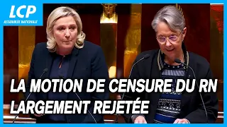 Réforme des retraites : la motion de censure du Rassemblement national largement rejetée  18/02/2023