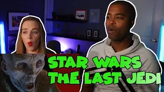 My Wife's First Time Watching Star Wars The Last Jedi Episode 8 (Jane and JVs REACTION 🔥)