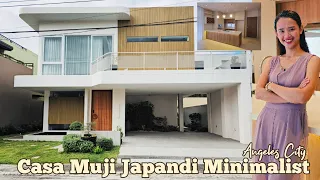 HOUSE TOUR 19: CASA MUJI JAPANDI MINIMALIST HOUSE FOR SALE in Angeles Philippines | LORAHousePH