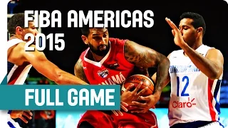 Dominican Republic v Panama - Group A - Full Game - 2015 Fiba Americas Championship