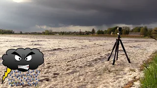 Hagelmassen im Landkreis Landsberg am Lech, 19. Mai | Wetteraction 2021, Folge 4