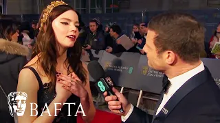 Anya Taylor-Joy Loves The Shape of Water | Red Carpet Interview | EE BAFTA Film Awards 2018