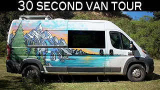 30 Second Van Tour