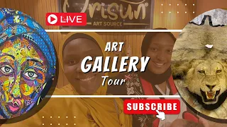 Art Gallery Date With My Friend🎨🎭 | Vlog | abuja nigeria