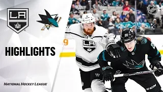 NHL Highlights | Kings @ Sharks 11/29/19