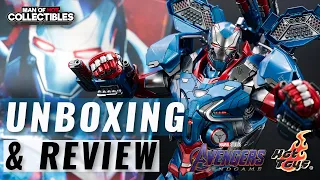 Hot Toys IRON PATRIOT Avengers Endgame Unboxing and Review