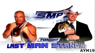 Kurt Angle vs JBL Last Man Standing SmackDown! 1/27/2005 Highlights