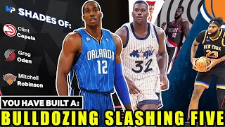 7'0 BULLDOZING SLASHING FIVE IS THE BEST SLASHING CENTER BUILD ON NBA 2K24! PRIME DWIGHT/SHAQ BUILD