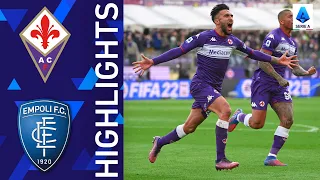 Fiorentina 1-0 Empoli | Gonzalez seals home win for Fiorentina | Serie A 2021/22