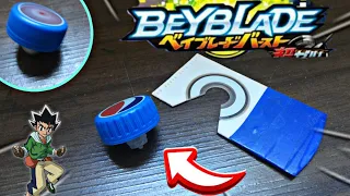 COMO FAZER UM BEYBLADE E O LANÇADOR *super forte*⚡