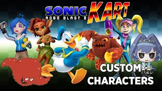 Sonic Robo Blast 2 Kart - Custom Characters Showcase