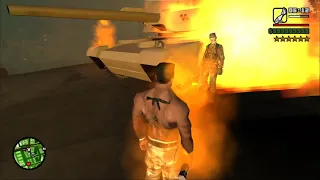 GTA San Andreas - CJ vs the Military Army Face To Face