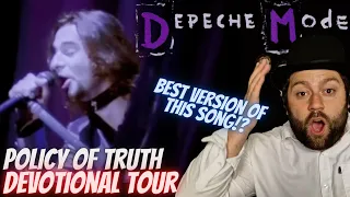 Policy Of Truth - Depeche Mode | DEVOTIONAL TOUR REACTION!
